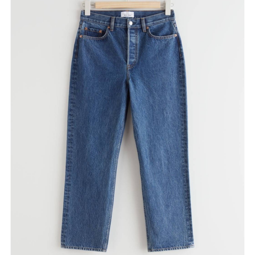 Blue straight jeans from & Other Stories